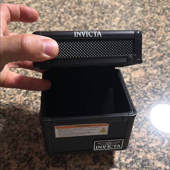 Invicta Black Storage Box - Picture 1 of 1